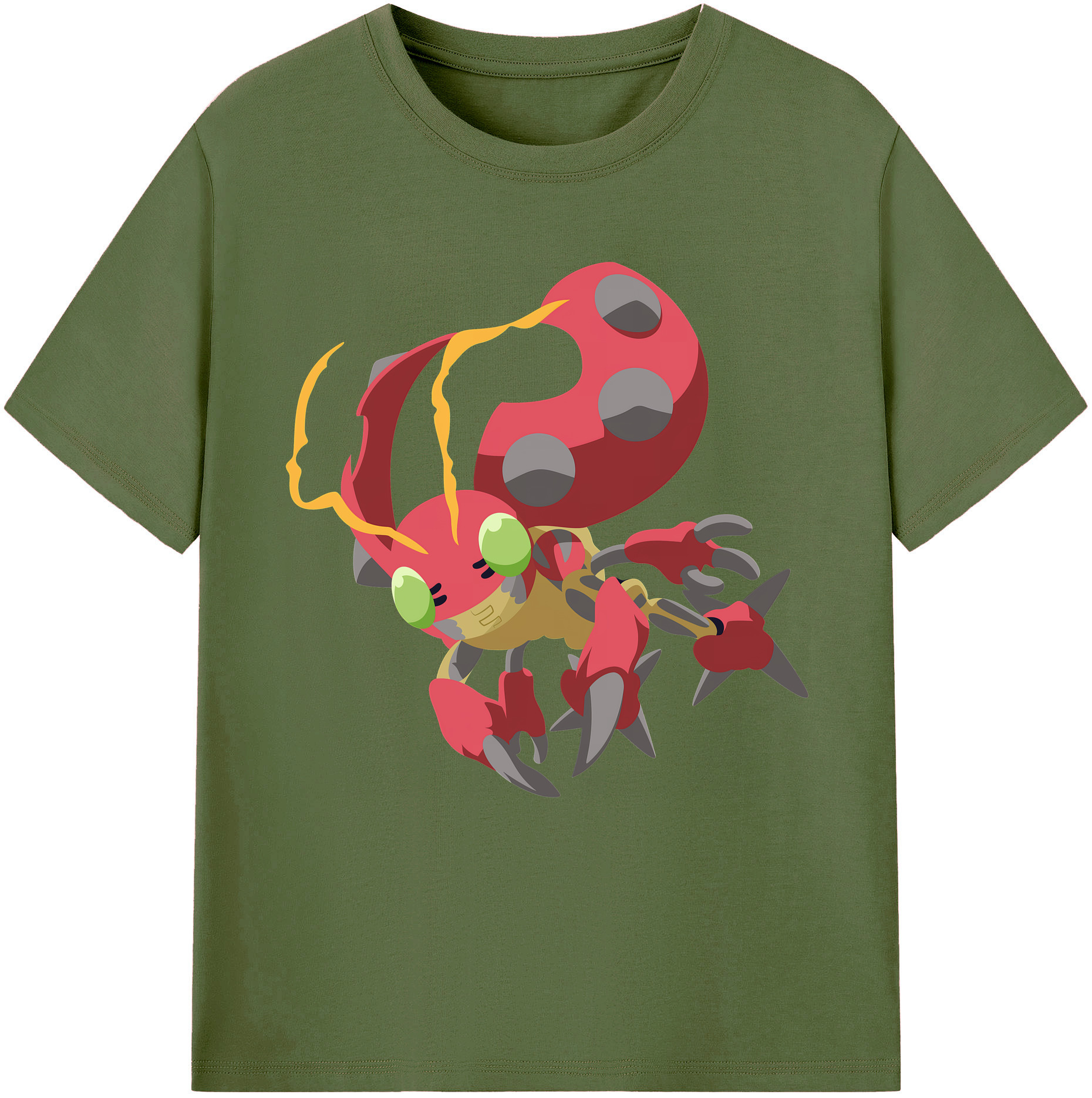 （画像用） Digimon デジタルモンスター/デジモン 綿100％半袖Tシャツ（フロントプリント）
